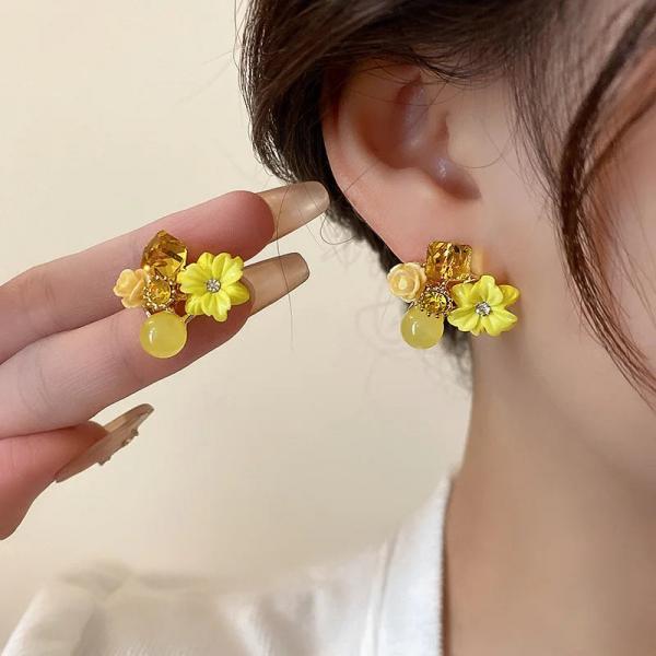 Flower Stud Earrings
