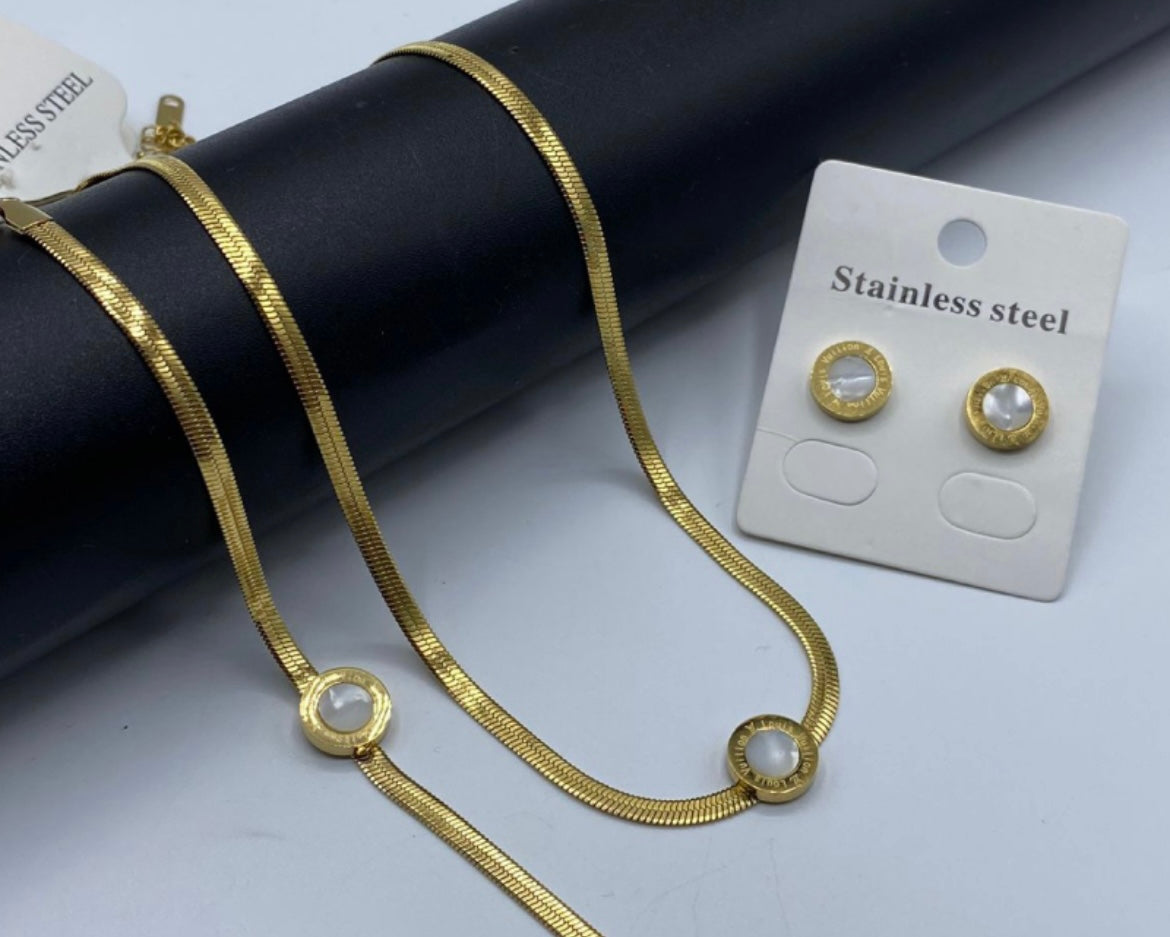 Roman Snake Chain Set