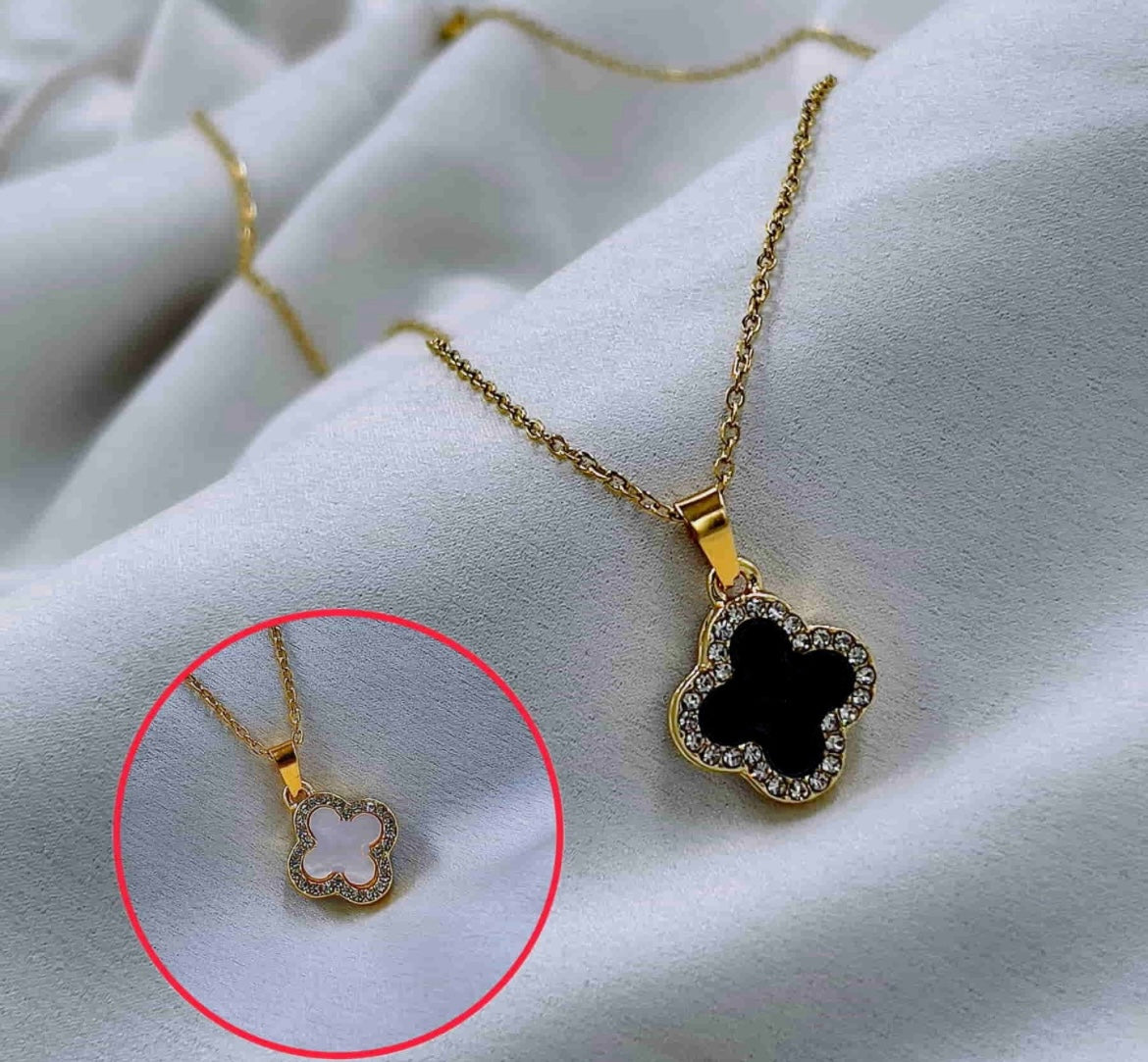 Double Side Clove Pendant