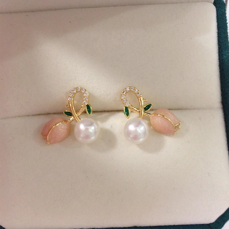 Rose Ear Tops