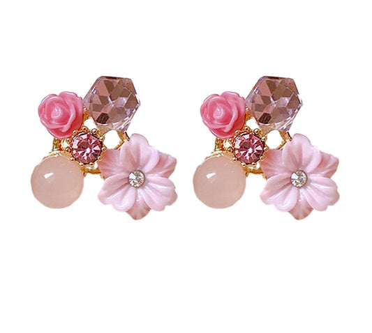 Flower Stud Earrings