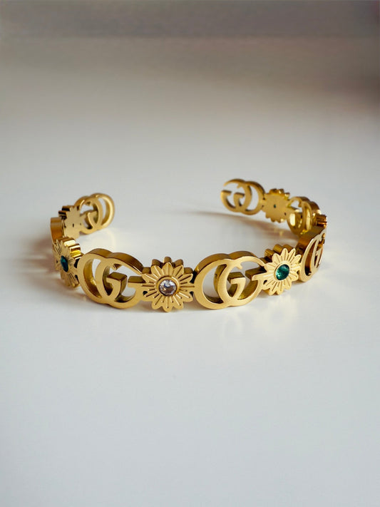 Sunflower Golden Bracelet