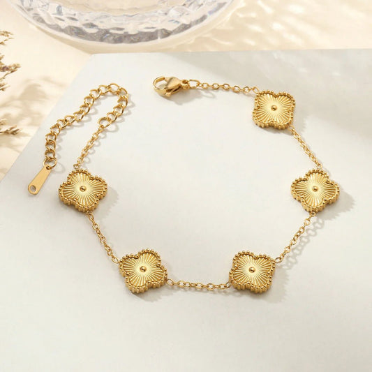 Gold Clove Bracelet