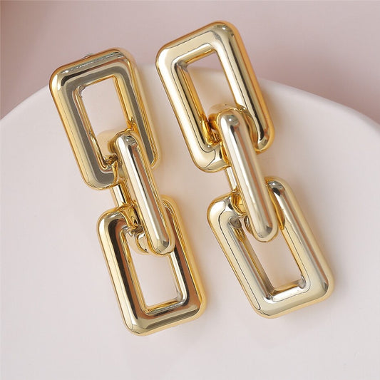 Square  Drops  Earrings